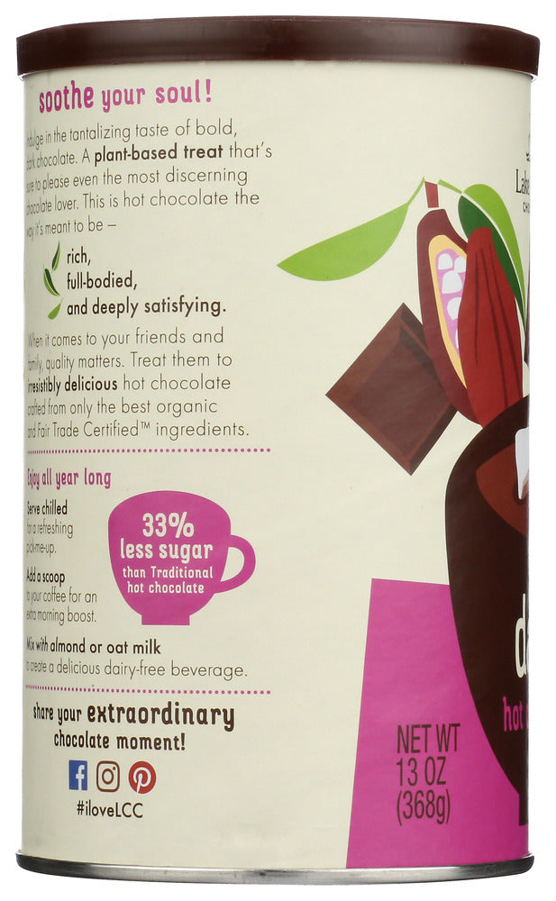 LAKE CHAMPLAIN CHOC: Chocolate Hot Dark, 16 OZ