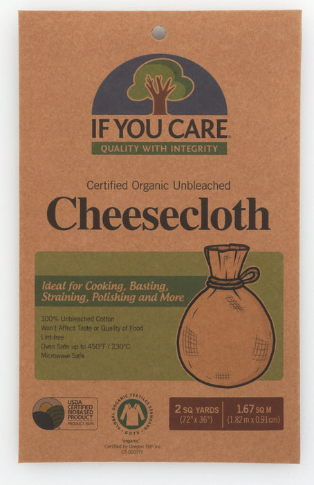 IF YOU CARE: Cheesecloth 2 Square Yards, 1 pc