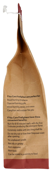 IF YOU CARE: 100% Biomass Firelighters, 72 pc