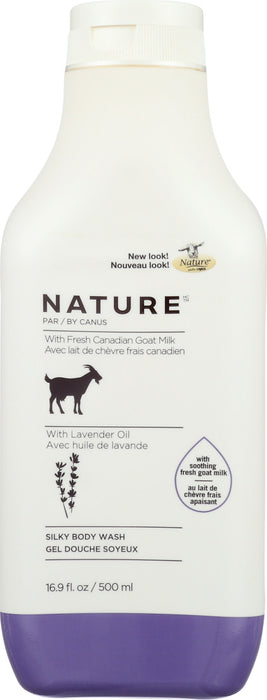 CANUS: Nature Silky Body Wash With Lavender Oil, 16.9 oz