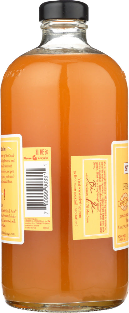 STIRRINGS: Peach Bellini Mix, 750 ml
