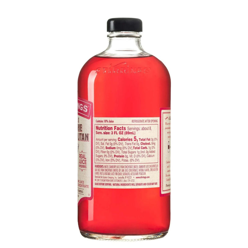 STIRRINGS: 5 Calorie Cosmopolitan Mix, 750 ml