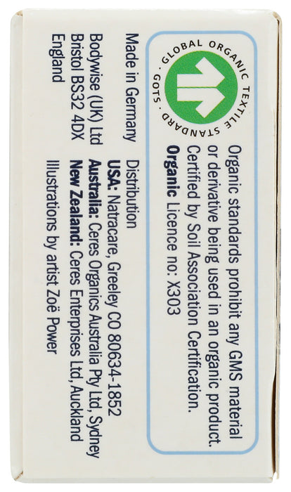 NATRACARE: Organic Cotton Tampons Regular without Applicator, 20 Tampons