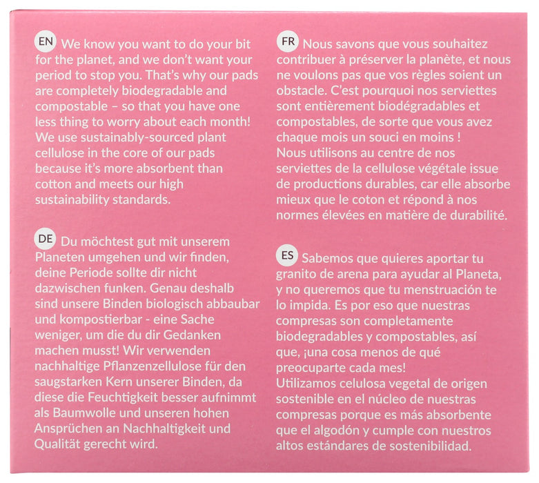 NATRACARE: Ultra Extra Pads Normal, 12 Each