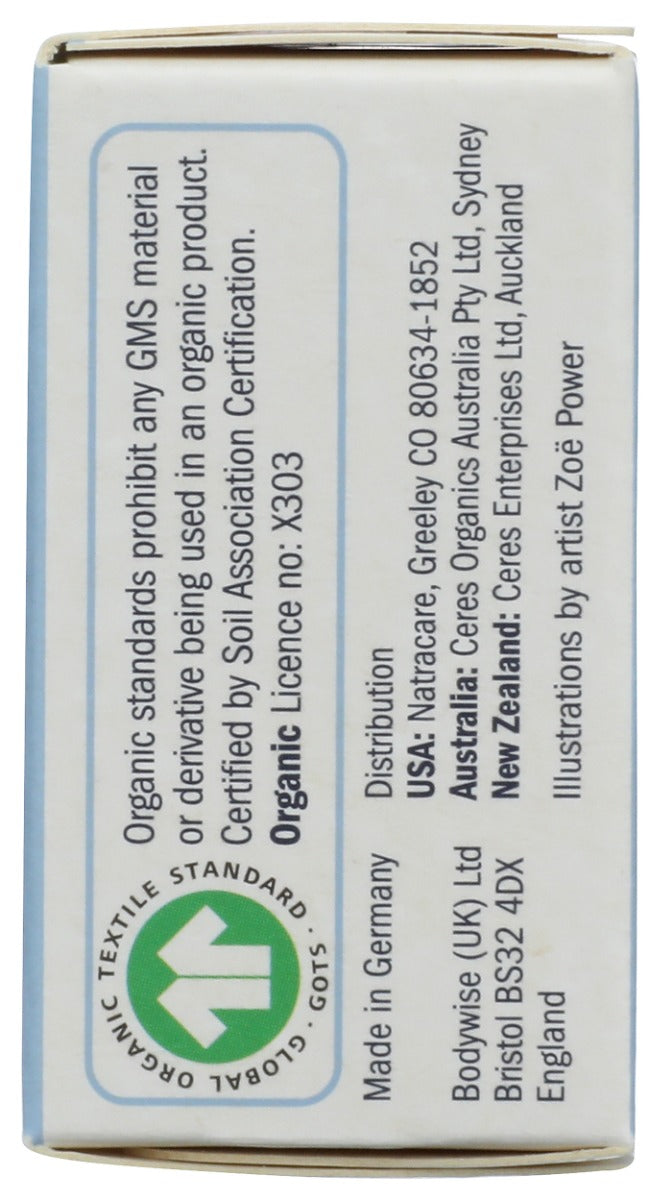 NATRACARE: Regular Non-Applicator Organic Cotton Tampons, 10 pc