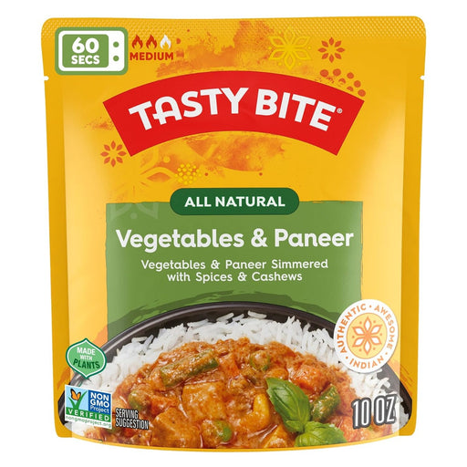 Inspired by the historic Pink City of Jaipur in North India, we simmer a colorful vegetable medley with cashews, raisins, creamy paneer cheese, and a variety of spices. Serve over rice for a satisfying lunch or dinner experience, or serve with naan for a special dinner occasion.
