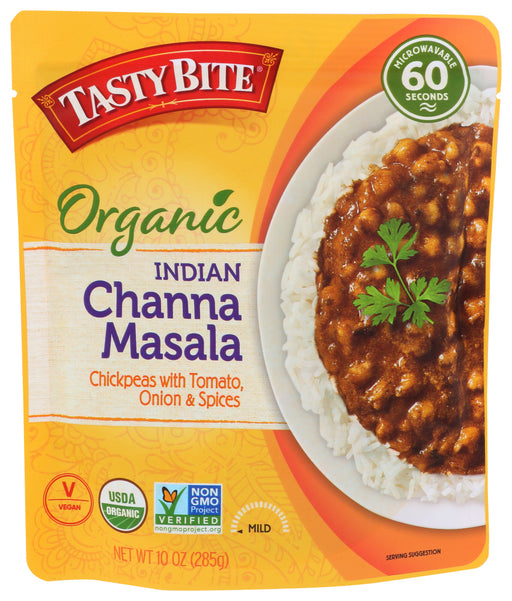 This classic Indian recipe is a favorite in most Indian restaurants. We slow-simmer chickpeas in a delicious blend of onions, tomatoes, and aromatic spices. Enjoy as a hearty dish on its own or accompany with naan, roti, or your favorite rice.