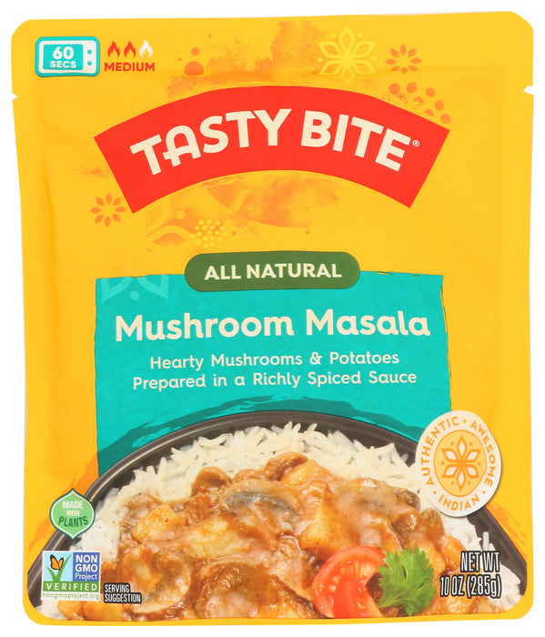 Hearty mushrooms and tender potatoes soak up the rich flavors of our expertly seasoned masala sauce. Try Mushroom Masala as a side dish with rice, or serve as an entree for the mushroom lovers in the family.