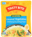 This is the perfect meal for heat seekers! This spicy dish is chocked full of flavor and slow-simmered to perfection with hearty vegetables like carrots, onions and sweet potatoes in a creamy coconut milk sauce. This dish is great by itself or served over a bed of Tasty Bite Rice.