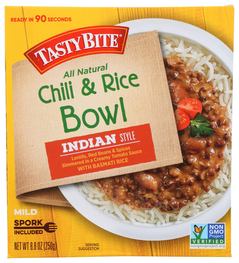 TASTY BITE: Bowl Chili & Rice, 8.8 oz