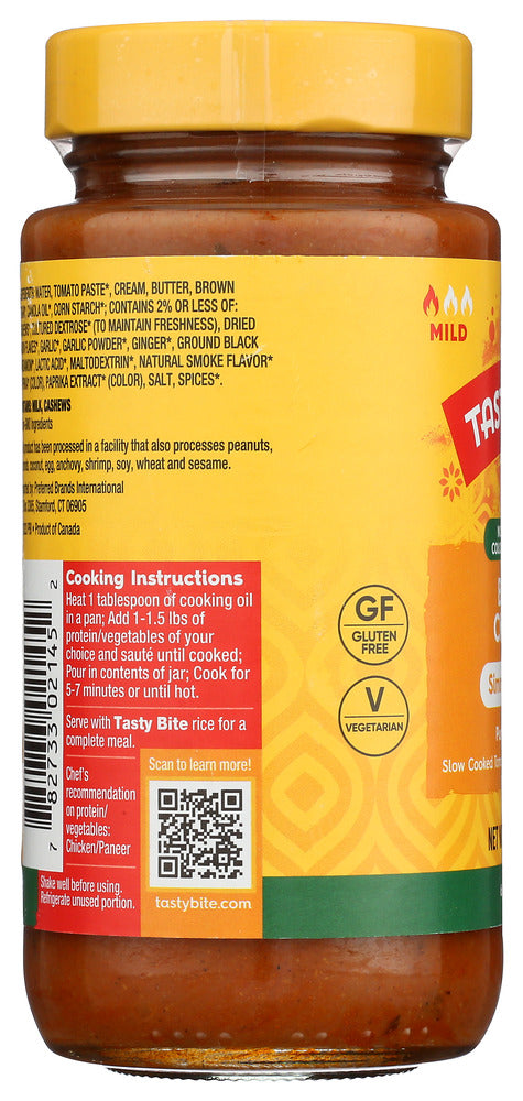 TASTY BITE: Butter Chicken Simmer Sauce, 13 oz