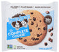 Satisfyingly firm and chewy, our delectable Chocolate Chip vegan protein cookie is packed with plant-based protein, plenty of fiber, and zero guilt.With up to 16g of plant-based proteins and 10g of fiber, The Complete Cookie will not only satisfy your tummy and sweet tooth but also your peace of mind.Lenny &amp; Larry's cookies are Non-GMO Project Verified, Vegan, and Kosher-friendly. We don't use dairy, soy, eggs, high fructose corn syrup, or artificial sweeteners in any of our Complete Cookies.