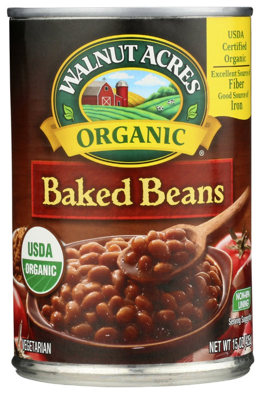 Walnut Acres Organic Baked Beans are simmered with just the right amount of sweetness and spice for a rich comforting taste your family will love.