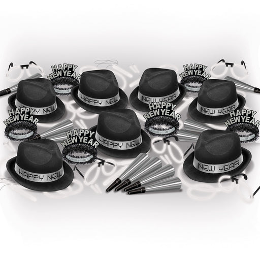 Silver Glow Assortment for 50 by Beistle for New Years 50 Person Assortments