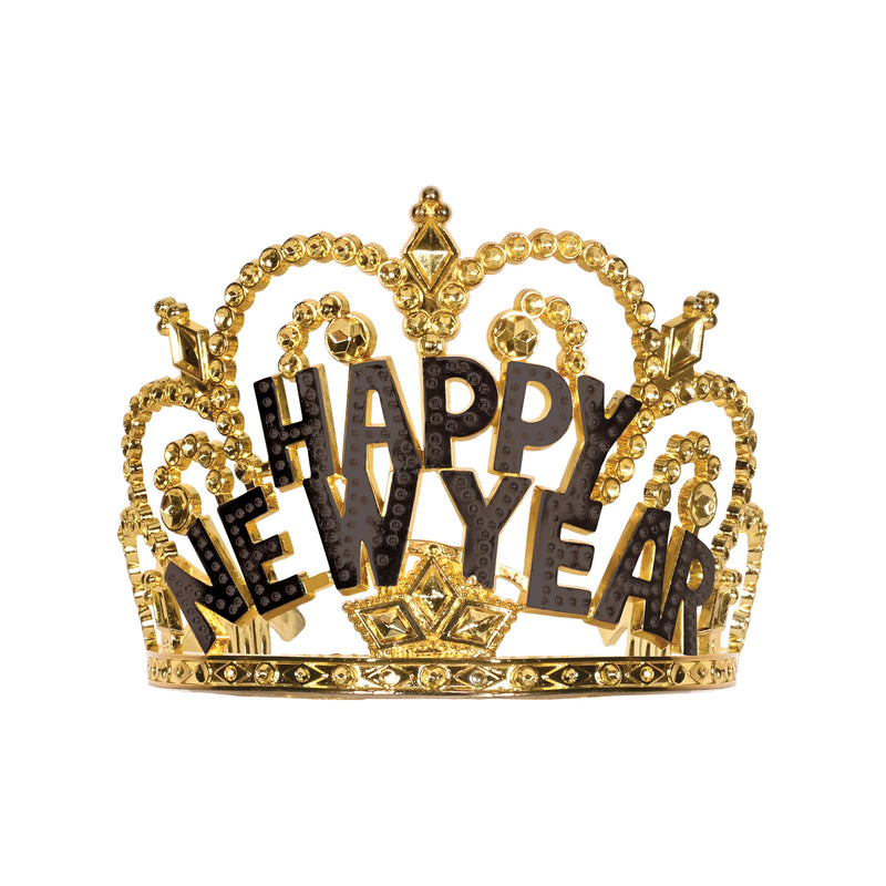 Plastic Happy New Year Tiara – (1/Pkg)