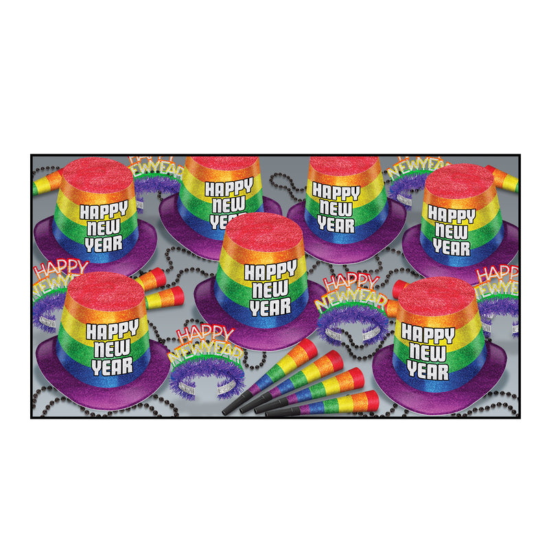 Pride Asst for 50 by Beistle for New Years 50 Person Assortments