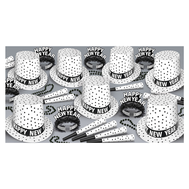 New Year Tux Asst for 50 by Beistle for New Years 50 Person Assortments