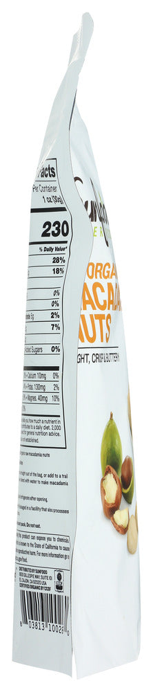 SUNFOOD SUPERFOODS: Organic Macadamia Nuts, 8 oz
