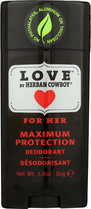 HERBAN COWBOY: DEODORANT LOVE (2.800 OZ)