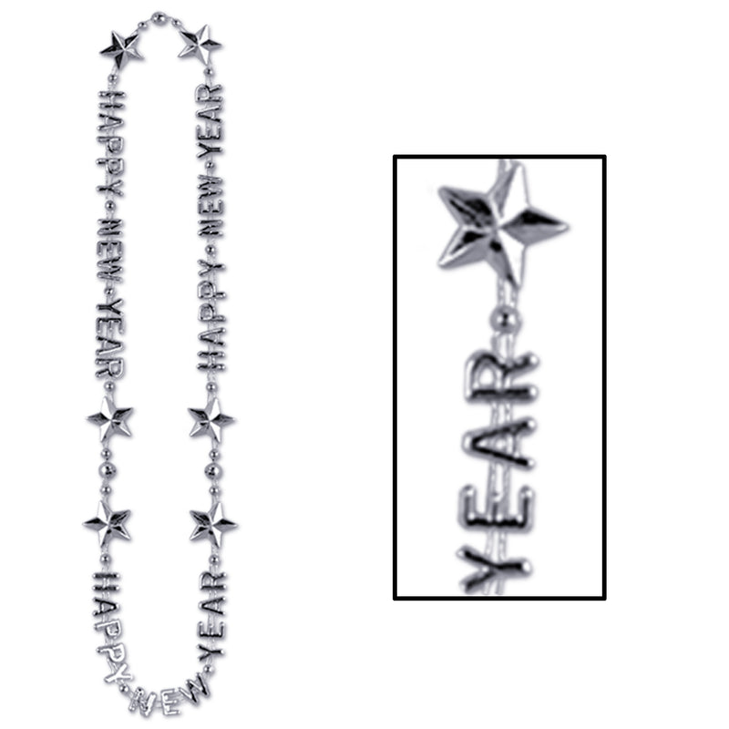 Happy New Year Beads-Of-Expression – 36" – (1/Card)