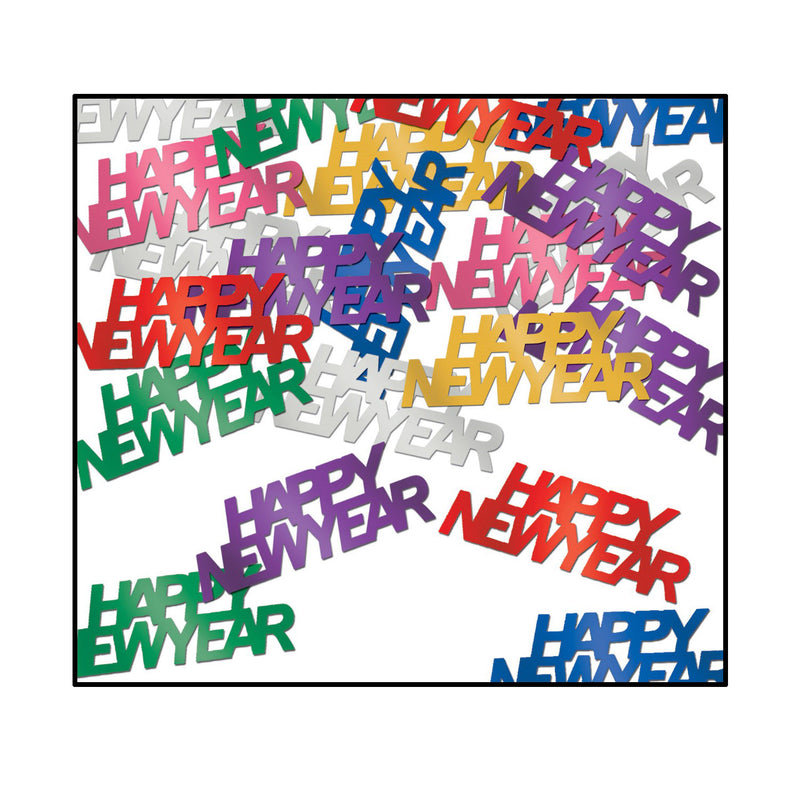 Happy New Year Fanci-Fetti – (½ Oz/Pkg)