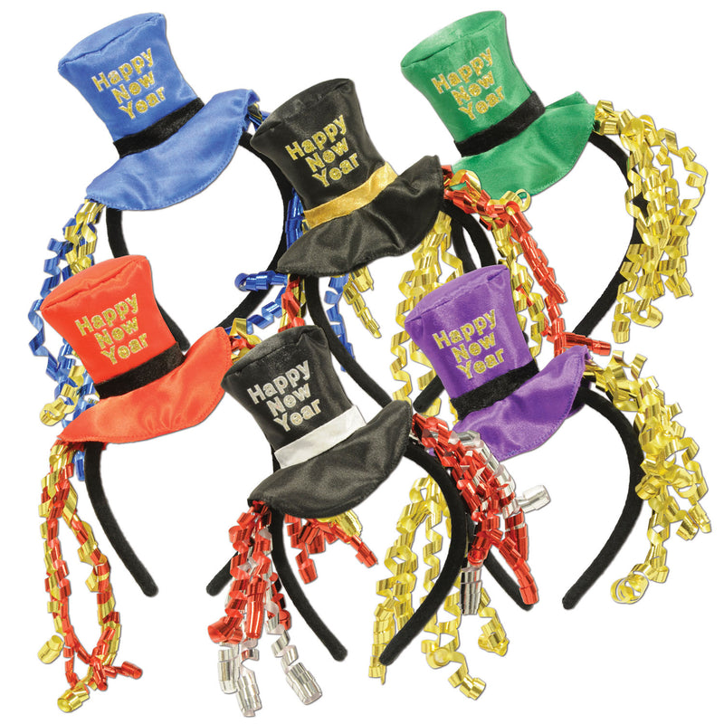 Happy New Year Headbands – (1/Card)