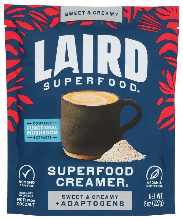 LAIRD SUPERFOOD: Original With Functional Mushrooms Superfood Creamer, 8 oz