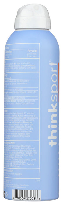 THINK: Spray Spf50 Clr Zinc, 6 FO