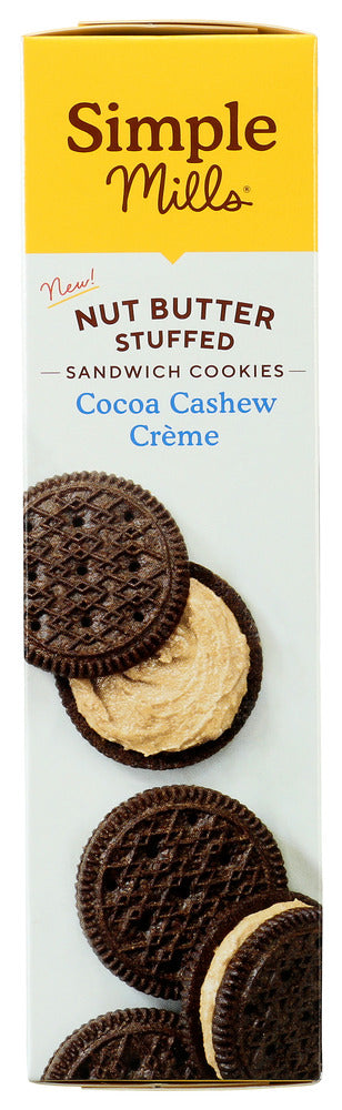SIMPLE MILLS: Cookies Sndwch Cocoa Cshw, 6.7 oz
