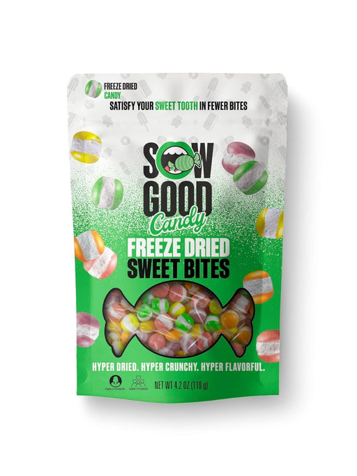 SOW GOOD: Rainbow Sweet Bites Freeze Dried Candy, 4.2 oz