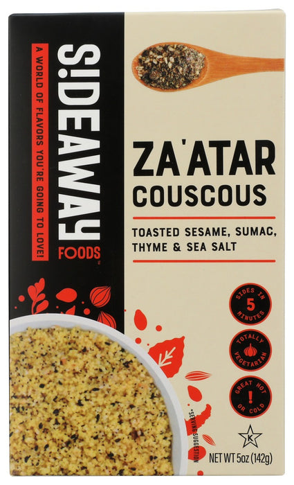 SIDEWAY FOODS: Za Atar Couscous, 5 oz