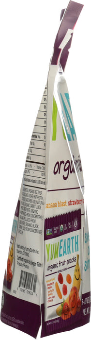 YUMEARTH ORGANICS: Organic Fruit Snacks 5 Snack Packs, 3.5 oz