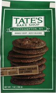 If chocolate lovers needed a reason to celebrate, this is it! Our double chocolate chip cookie is simply divine. We've loaded tons of semi-sweet chocolate chips inside a fresh-baked, rich and dense dark chocolate chip cookie. If there's a stairway to chocolate heaven, the steps are sure to be crowded with this cookie!