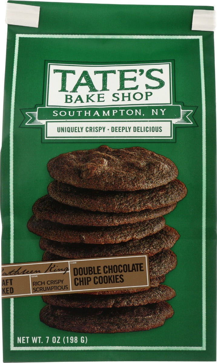 If chocolate lovers needed a reason to celebrate, this is it! Our double chocolate chip cookie is simply divine. We've loaded tons of semi-sweet chocolate chips inside a fresh-baked, rich and dense dark chocolate chip cookie. If there's a stairway to chocolate heaven, the steps are sure to be crowded with this cookie!