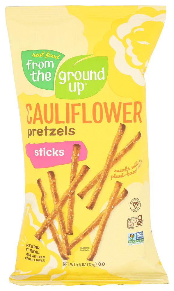 FROM THE GROUND UP: Pretzel Stck Cauliflwr, 4.5 oz - No Brand For Less