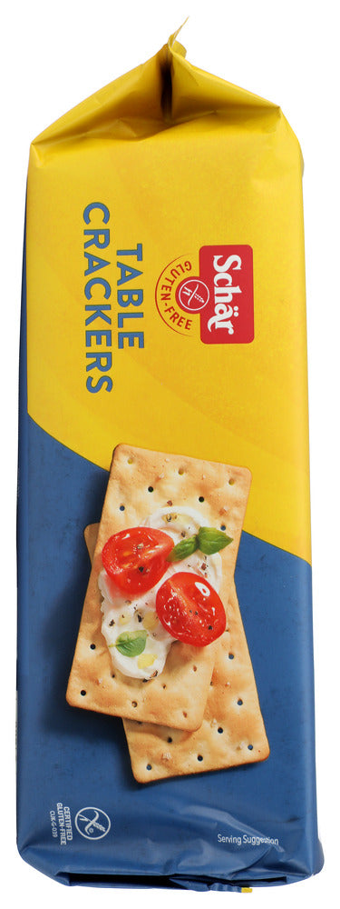 SCHAR: Table Crackers Gluten Free, 7.4 oz
