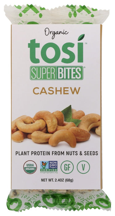 TOSI: Organic Cashew Super Bites, 2.40 oz