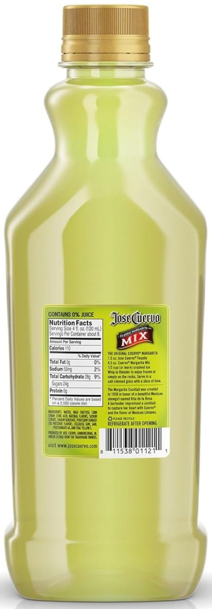 JOSE CUERVO: Mix Margarita, 1 lt