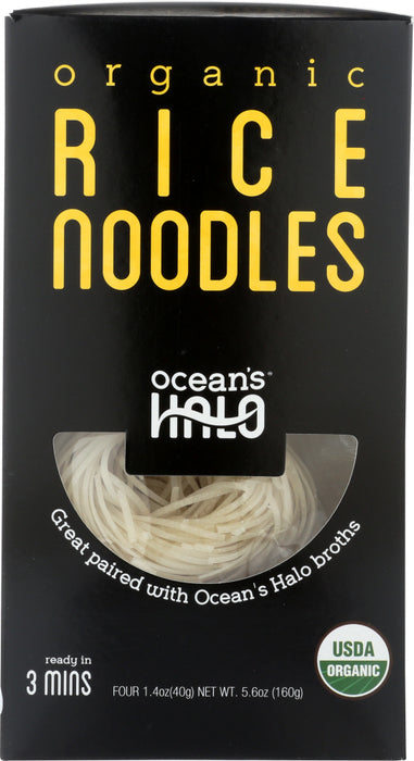 OCEANS HALO: Noodle Rice Org, 5.6 oz
