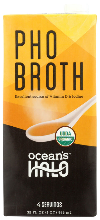 OCEANS HALO: Organic Pho Broth, 32 oz