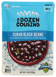 A DOZEN COUSINS: Cuban Black Beans, 10 oz