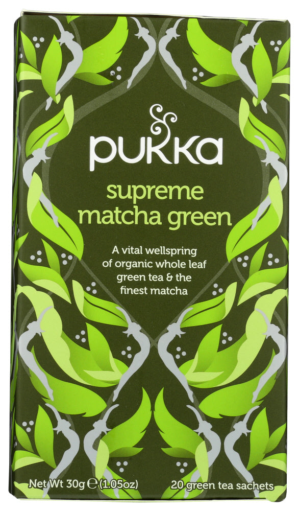 PUKKA HERBS: Supreme Matcha Green, 20 bg
