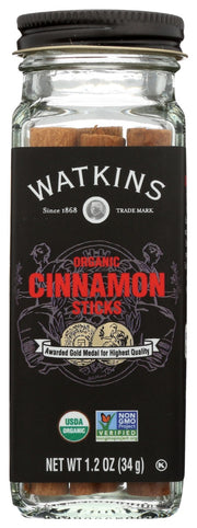 WATKINS: Cinnamon Sticks Organic, 1.2 oz
