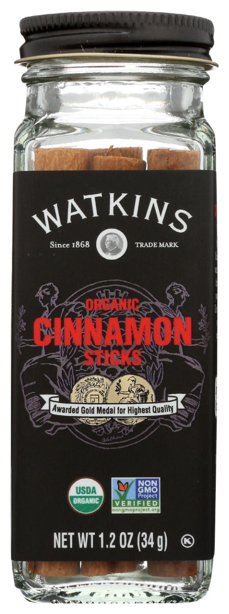 WATKINS: Cinnamon Sticks Organic, 1.2 oz