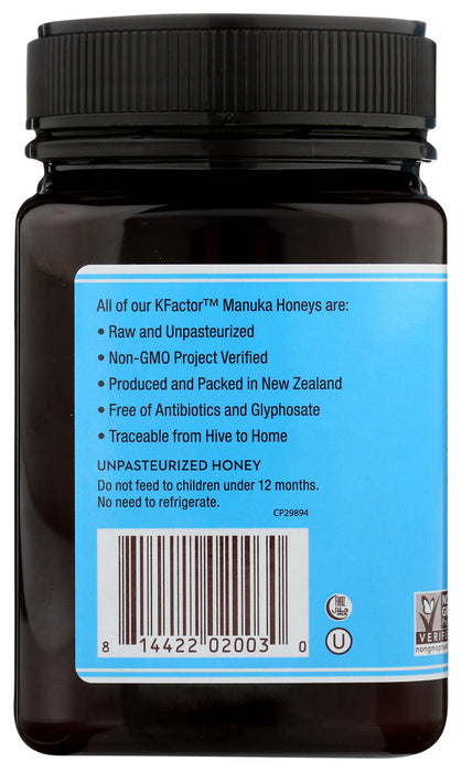 WEDDERSPOON: Honey Raw Manuka K Factor 12, 17.6 oz