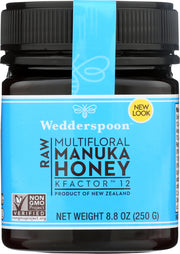 WEDDERSPOON: Honey Raw Manuka K Factor 12, 8.8 oz