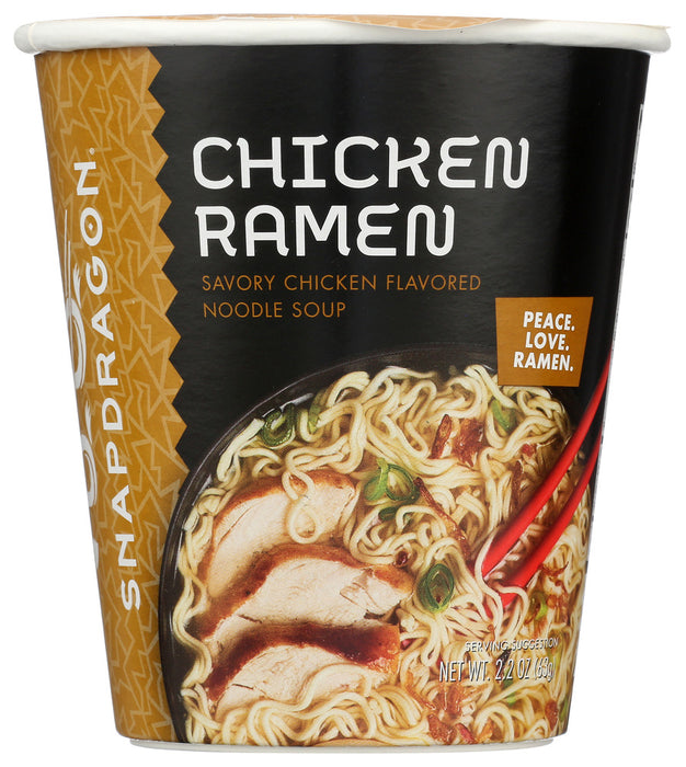 SNAPDRAGON: Ramen Chicken Cup, 2.2 OZ