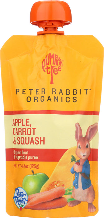 PETER RABBIT: Baby Carrot Squash Apple Organic, 4.4 oz
