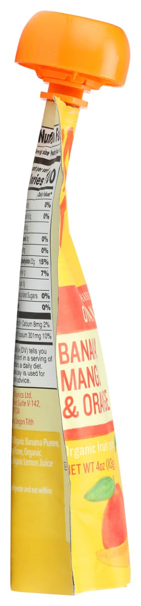 PETER RABBIT: Baby Mango Banana Orange Organic, 4 oz