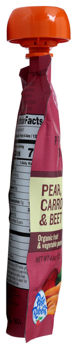 PETER RABBIT: Puree Beet Carrot Pear, 4.4 oz
